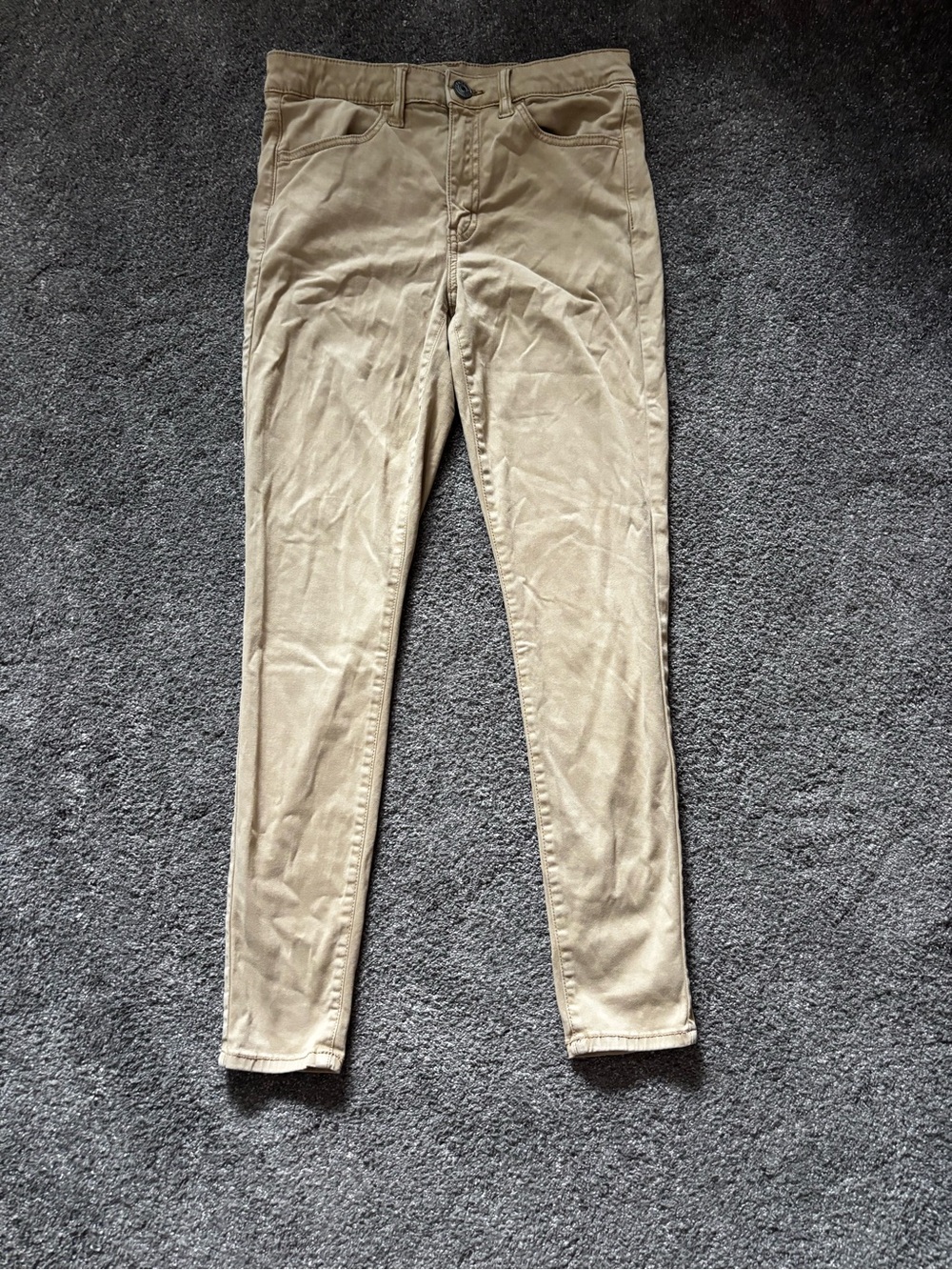 American Eagle Outfitters Tan Stretch Chinos